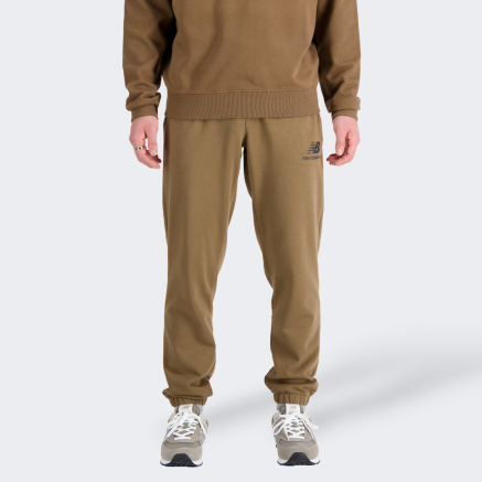 Спортивные штаны New Balance Essentials Stacked Logo Fleece Pant - 157498, фото 4 - интернет-магазин MEGASPORT