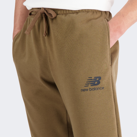Спортивнi штани New Balance Essentials Stacked Logo Fleece Pant - 157498, фото 5 - інтернет-магазин MEGASPORT
