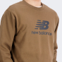 Кофта New Balance Essentials Stacked Logo Crew, фото 5 - интернет магазин MEGASPORT