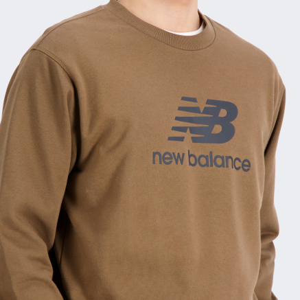 Кофта New Balance Essentials Stacked Logo Crew - 157516, фото 5 - інтернет-магазин MEGASPORT