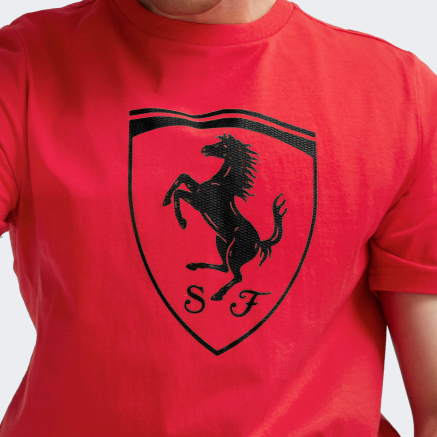 Футболка Puma Ferrari Race tonal Big Shield Tee - 157861, фото 5 - інтернет-магазин MEGASPORT