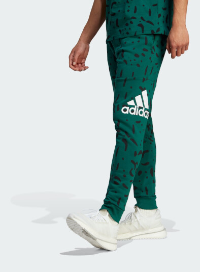 Спортивные штаны Adidas M BL FT PT AOP - 157987, фото 1 - интернет-магазин MEGASPORT