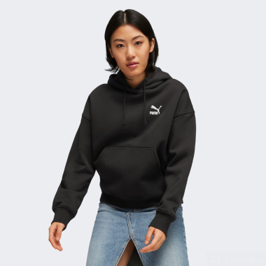 Puma retro logo fleece clearance hoodie