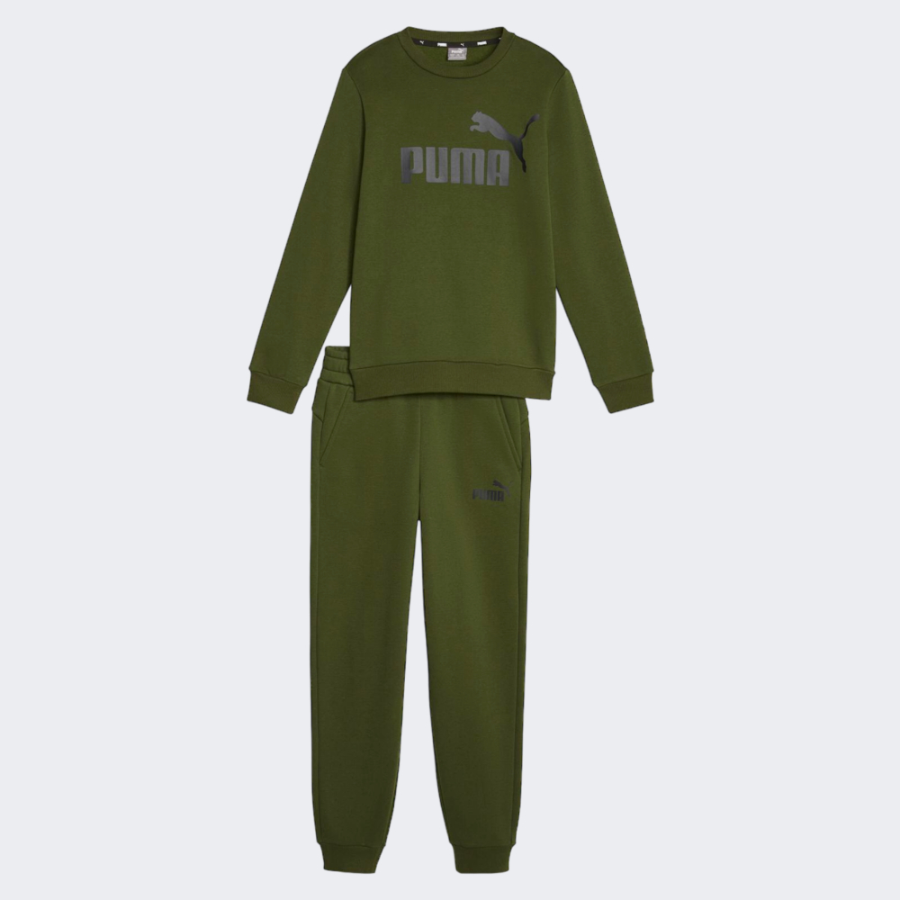 Puma girl's logo outlet crew suit infant