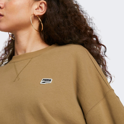 Кофта Puma DOWNTOWN Oversized Crew - 158695, фото 5 - интернет-магазин MEGASPORT
