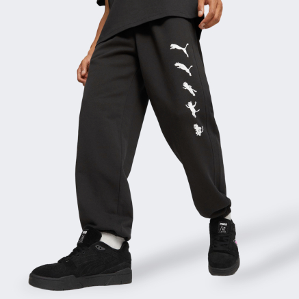 Puma discount logo sweatpants