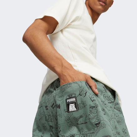 Спортивнi штани Puma X RIPNDIP AOP Twill Pants - 158703, фото 5 - інтернет-магазин MEGASPORT