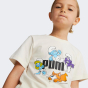 Футболка Puma дитяча X THE SMURFS Graphic Tee, фото 3 - інтернет магазин MEGASPORT