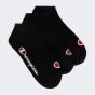 Шкарпетки Champion 3pk Sneaker Socks, фото 1 - інтернет магазин MEGASPORT
