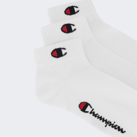 Шкарпетки Champion 3pk Quarter Socks - 158877, фото 2 - інтернет-магазин MEGASPORT