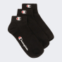 Носки Champion 3pk Quarter Socks, фото 1 - интернет магазин MEGASPORT