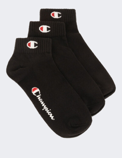Шкарпетки Champion 3pk Quarter Socks - 158874, фото 1 - інтернет-магазин MEGASPORT