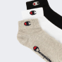 Шкарпетки Champion 3pk Quarter Socks, фото 2 - інтернет магазин MEGASPORT