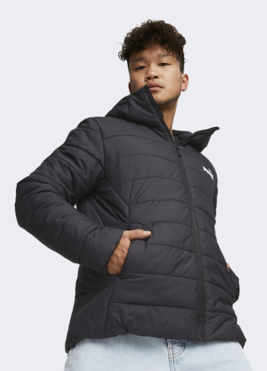 Куртка Puma ESS Hooded Padded Jacket - 148178, фото 1 - интернет-магазин MEGASPORT