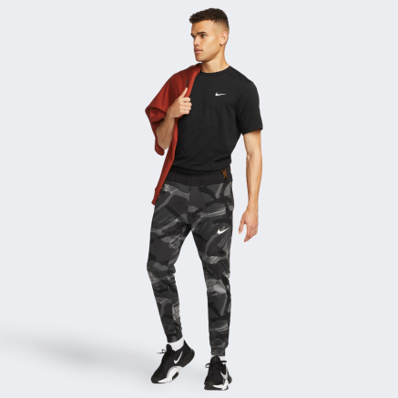 Спортивнi штани Nike M NK DF FLC PANT TAPER CAMO - 159044, фото 3 - інтернет-магазин MEGASPORT