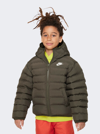 Куртка Nike K NSW LOW SYNFL HD JKT - 159050, фото 1 - інтернет-магазин MEGASPORT
