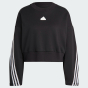 Кофта Adidas W FI 3S CREW, фото 7 - интернет магазин MEGASPORT