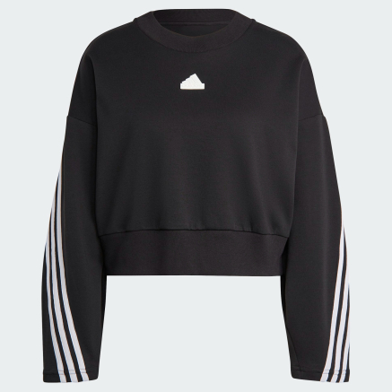 Кофта Adidas W FI 3S CREW - 159084, фото 7 - интернет-магазин MEGASPORT