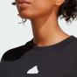 Кофта Adidas W FI 3S CREW, фото 4 - интернет магазин MEGASPORT
