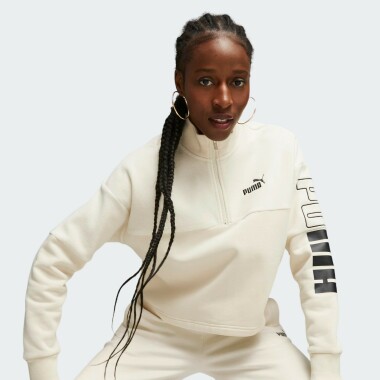 Кофты Puma POWER Colorblock High Neck Crew Winterized - 159132, фото 1 - интернет-магазин MEGASPORT