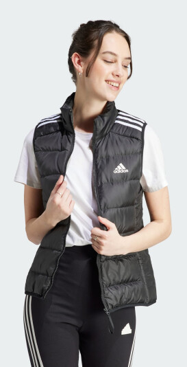 Куртка-жилет Adidas W ESS 3S L D VE - 159159, фото 1 - интернет-магазин MEGASPORT