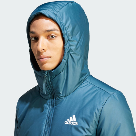Куртка Adidas BSC HOOD INS J - 159171, фото 4 - интернет-магазин MEGASPORT