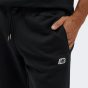Спортивные штаны New Balance Small Logo Fleece Pant, фото 4 - интернет магазин MEGASPORT