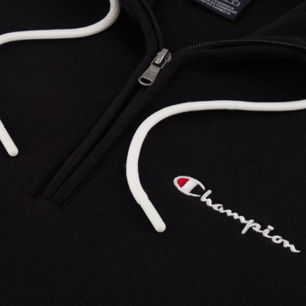 Кофта Champion hooded half zip sweatshirt - 159219, фото 5 - интернет-магазин MEGASPORT