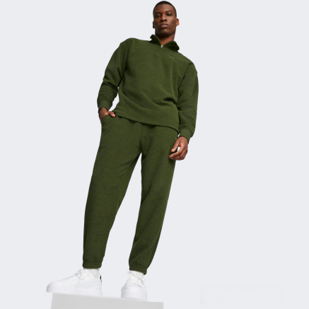 Спортивные штаны Puma CLASSICS Fleece Sweatpants - 159294, фото 3 - интернет-магазин MEGASPORT