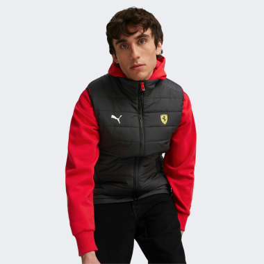 Куртки-жилеты Puma Ferrari Race Padded Vest - 159290, фото 1 - интернет-магазин MEGASPORT