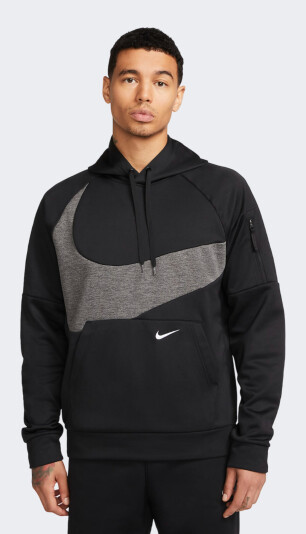 Кофта Nike M NK TF HD PO SWOOSH - 159329, фото 1 - интернет-магазин MEGASPORT