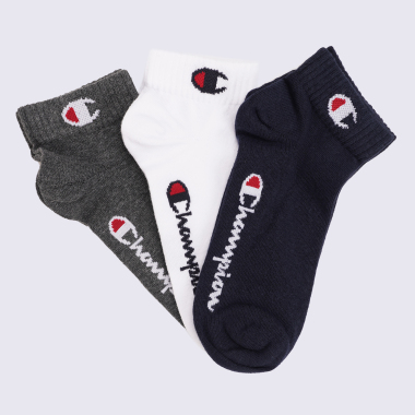 Шкарпетки Champion 3pk Quarter Socks - 158875, фото 1 - інтернет-магазин MEGASPORT