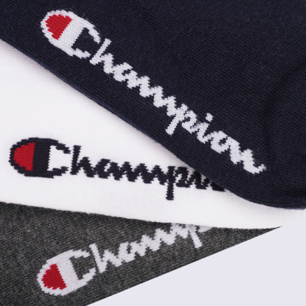 Носки Champion 3pk Quarter Socks - 158875, фото 2 - интернет-магазин MEGASPORT