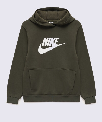 Кофта Nike дитяча K NSW CLUB FLC HDY HBR - 159053, фото 1 - інтернет-магазин MEGASPORT