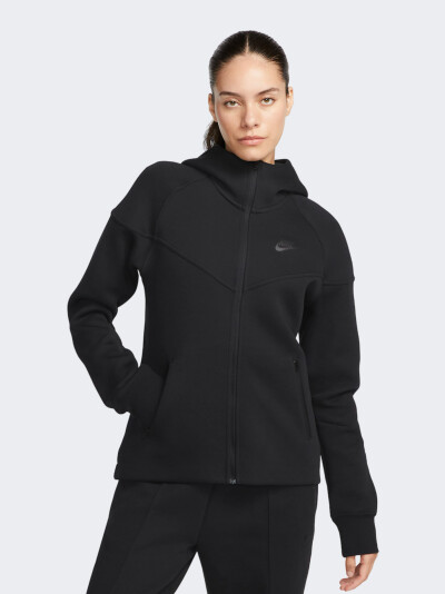 Кофта Nike W NSW TCH FLC WR FZ HDY - 159619, фото 1 - інтернет-магазин MEGASPORT