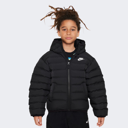 Куртка Nike детская K NSW LOW SYNFL HD JKT - 159620, фото 1 - интернет-магазин MEGASPORT