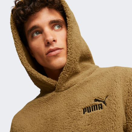 Puma check hotsell sherpa hoodie