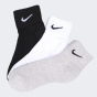 Носки Nike Unisex Cushion Quarter Training Sock (3 Pair), фото 1 - интернет магазин MEGASPORT
