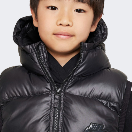 Куртка-жилет Nike детская K NSW LOW SNYFL HD VEST - 159757, фото 4 - интернет-магазин MEGASPORT