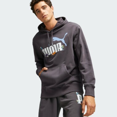 Кофты Puma X THE SMURFS Graphic Hoodie TR - 159876, фото 1 - интернет-магазин MEGASPORT
