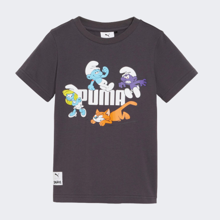 Футболка Puma детская X THE SMURFS Graphic Tee - 159881, фото 4 - интернет-магазин MEGASPORT
