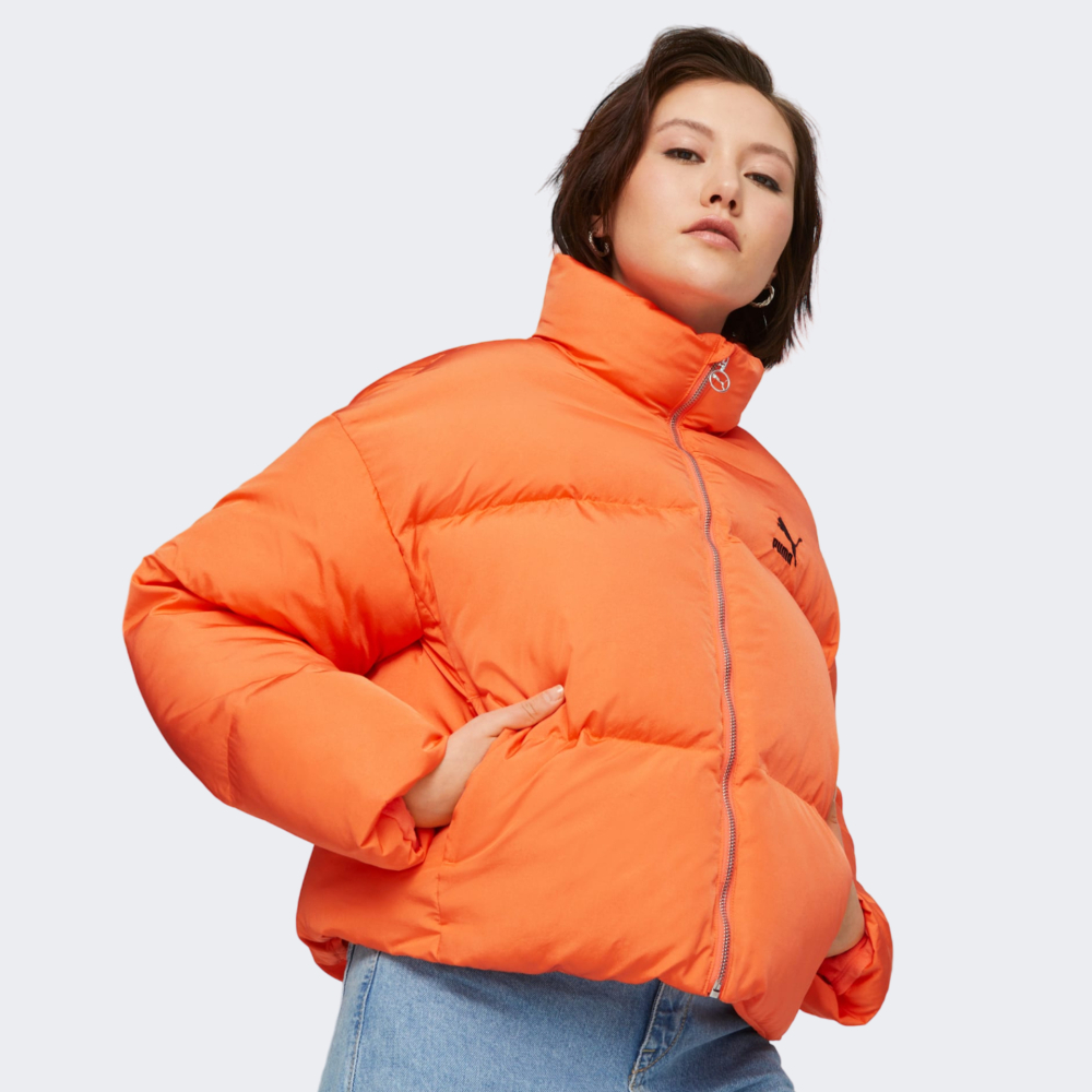 Куртка Puma Classics Oversized Puffer Jacket | Цвет:оранжевый