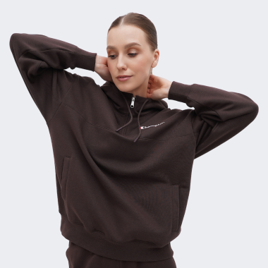 Кофты Champion hooded half zip sweatshirt - 159197, фото 1 - интернет-магазин MEGASPORT