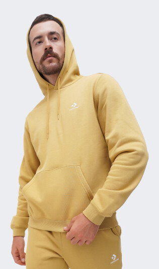 Кофта Converse STANDARD FIT LEFT CHEST STAR CHEV EMB HOODIE BB - 159258, фото 1 - интернет-магазин MEGASPORT