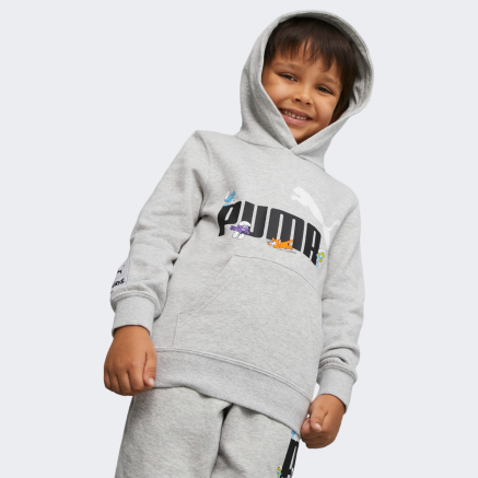 Кофта Puma дитяча X THE SMURFS Graphic Hoodie TR - 159882, фото 1 - інтернет-магазин MEGASPORT