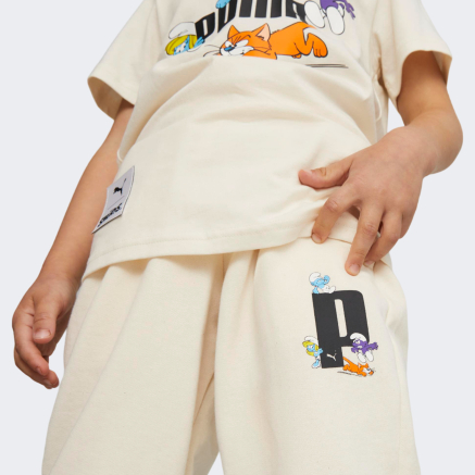 Спортивные штаны Puma детские X THE SMURFS Sweatpants TR - 159884, фото 3 - интернет-магазин MEGASPORT
