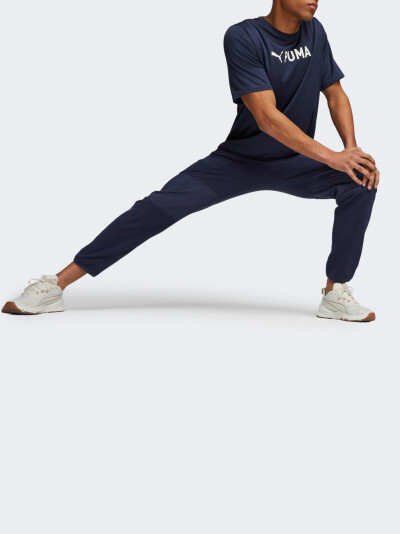 Спортивные штаны Puma Fit Hybrid Polar Fleece/Woven Pant - 159927, фото 1 - интернет-магазин MEGASPORT