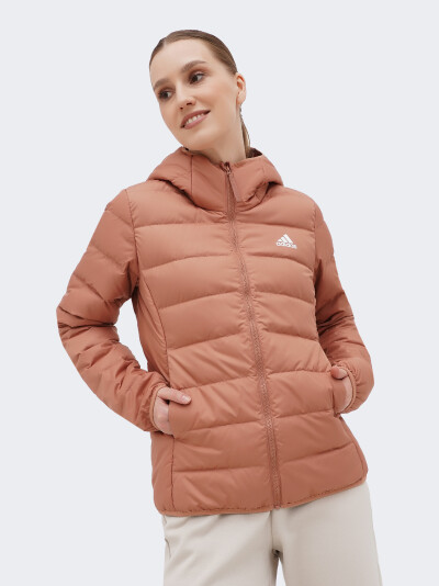 Пуховик Adidas W ESS L D HO J - 159721, фото 1 - інтернет-магазин MEGASPORT