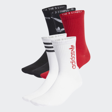 Шкарпетки Adidas Originals GRAPHIC CR 5PP - 160278, фото 1 - інтернет-магазин MEGASPORT