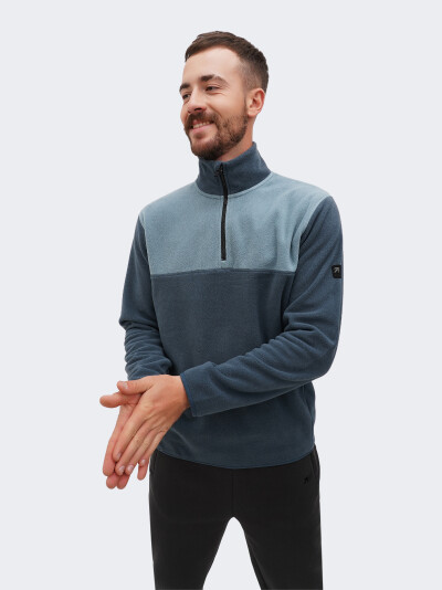 Кофта East Peak men`s warm fleece halfzip - 159778, фото 1 - інтернет-магазин MEGASPORT